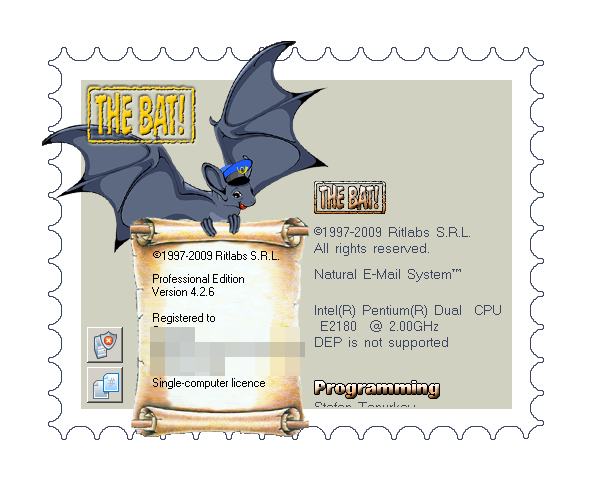 حصريا عملاق البريد الإلكتروني The Bat!